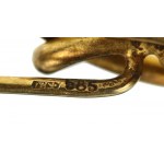 Tie pin, gold (703)