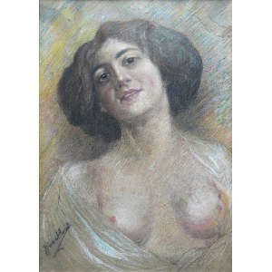J. Kwiatkowski (20th century) Portrait of a woman