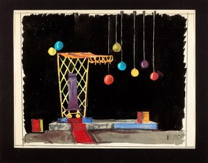 Piotr Potworowski (1898 Warszawa-1962 tamże) Projekt scenografii I