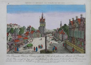 Balthasar Friedrich Leizel (1727-1802) Der Domniks Plan in Danzig, oder der Markt Plaz...
