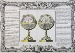 Louis Brion de la Tour Globe Terrestre, Globe Celeste