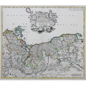 Frederik de Wit (1616-1698) Ducatus Pomeraniae Tabula Generalis, in qua sunt Ducatus Pomeraniae…