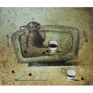 Gennadiy Shlykov (b. 1957), Morning Coffee, 2005