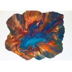 Paul Poison, Rainbow flower, 2021