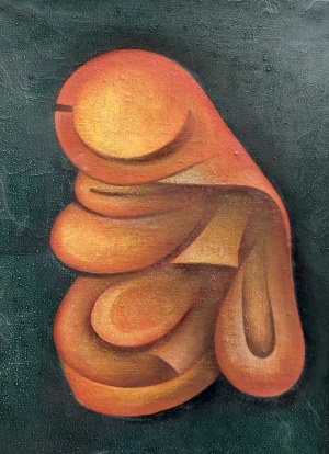 Yaroslav Kachmar (ur. 1955), Enigmatic Figure, 1995