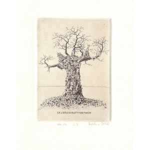 Piotr KENC (ur. 1973), Ex libris Doroty Hartwich, 2006