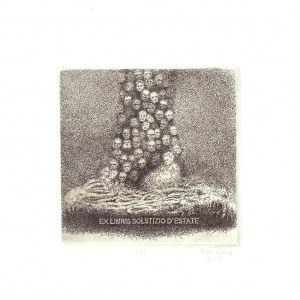 Piotr KENC (ur. 1973), Ex libris Solstizio d'Estate, 2008