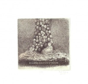 Piotr KENC (ur. 1973), Ex libris Solstizio d'Estate, 2008