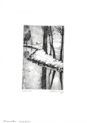 Marian LECIEJ (1921- 2001), Zima, 1993