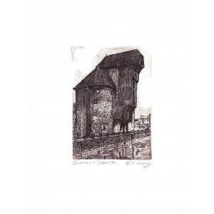 Marian LECIEJ (1921- 2001), Żuraw w Gdańsku, 1988