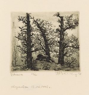 Marian LECIEJ (1921- 2001), Drzewa, 1958