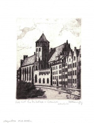 Marian LECIEJ (1921- 2001), Kościół Św. Mikołaja w Gdańsku, 1980