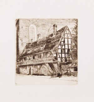 Marian LECIEJ (1921- 2001), Dom galeryjny przy kościele św. Trójcy w Gdańsku, 1977