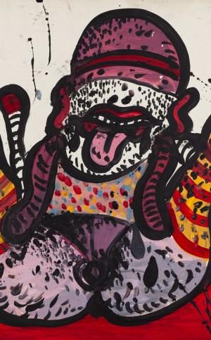 Pinchas Burstein \ Maryan (1927 Nowy Sącz - 1977 Nowy Jork), Personnage, 1971