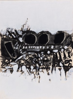 Aleksander Kobzdej (1920 Olesko - 1972 Warszawa), Szkic do cyklu 