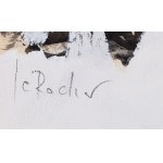 Aleksander Kobzdej (1920 Olesko - 1972 Warszawa), Szkic do cyklu Szczelin, 1968