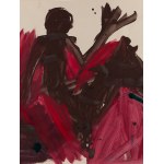 Zdzislaw Nitka (b. 1962, Oborniki Slaskie), Black Rider, 1990