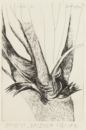 Marian Czapla (1946 Gacki koło Szydłowa - 2016 Warszawa), Bez tytułu, 1980