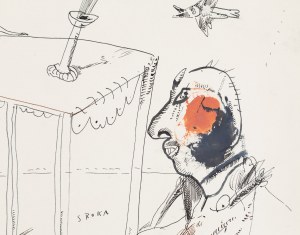 Jacek Sroka (ur. 1957, Kraków), Bez tytułu, 1990