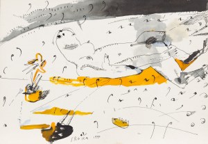Jacek Sroka (ur. 1957, Kraków), Bez tytułu, 1990