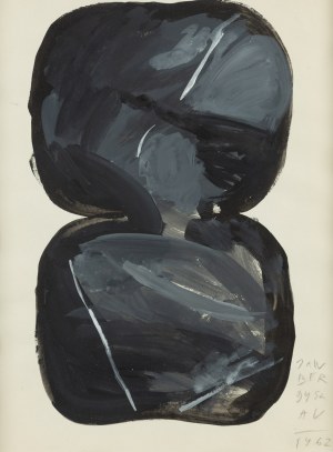 Jan Berdyszak (1934 Zawory - 2014 Poznań), Kompozycja, 1962