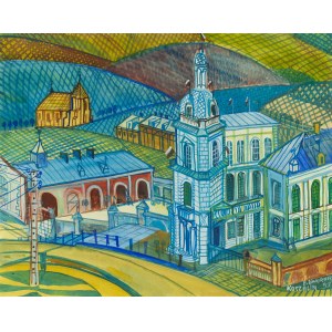 Edward Dwurnik (1943 Radzymin - 2018 Warsaw), Koszalin, 1993