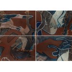Helen Spoerri (b. 1937), Taucher 1 - set of 4 works, 1992