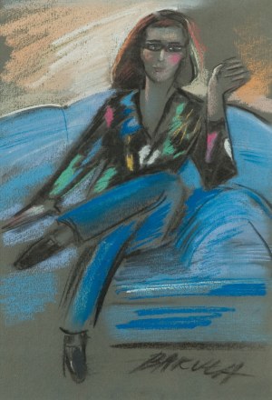 Hanna Bakuła (ur. 1950, Warszawa), Portret Agaty Passent