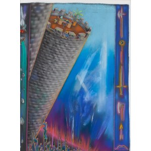 Andrzej Dudzinski (b. 1945, Sopot), Defense of the Tower.
