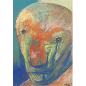 Stasys Eidrigevicius (b. 1949, Medinishki, Lithuania), Forgiveness, 1999