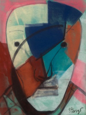 Stasys Eidrigevicius (ur. 1949, Mediniszki na Litwie), „Paryski”, 1998