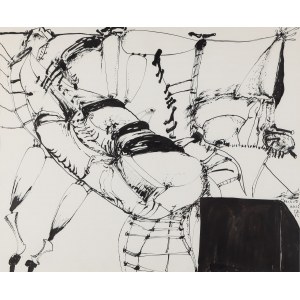 Tadeusz Brzozowski (1918 Lwów - 1987 Rzym), Pachoł hula, 1971