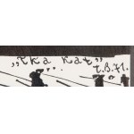 Tadeusz Brzozowski (1918 Lwów - 1987 Rzym), Łka kat, 1971
