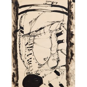 Tadeusz Brzozowski (1918 Lwów - 1987 Rzym), Płomyki nieci gbur, 1971