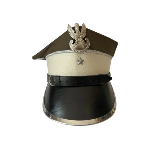 Polish model 35 rogatywka visor cap for second leutnant of cavalry - replica
