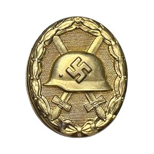 GOLD WOUND BADGE - NEW OLD STOCK - UNFINISHED