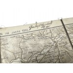 Maneuver map for the autumn exercises of the Prussian 25th Division in 1905