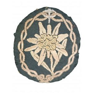 WH (Heeres) 'Gebirgsjäger-Truppen' arm patch