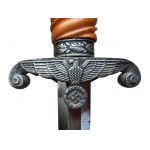 HEER OFFICER DAGGER WITH HANGERS - P.D. LUNESCHLOS, SOLINGEN