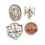 Set of Hitler Jugend Tinnie badges