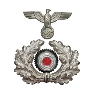 Early Wehrmacht Heer (Army) Officer’s Visor Cap Insignia