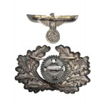 Early Wehrmacht Heer (Army) Officer’s Visor Cap Insignia