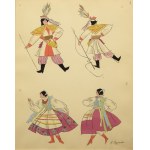 Zofia STRYJEŃSKA (1891-1976), Krakowiacy, 1939