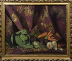 Franciszek ZITZMANN (1875-1937), Martwa natura z warzywami, 1926