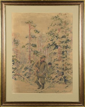 Stanisław GIBIŃSKI (1882-1971), Polowanie