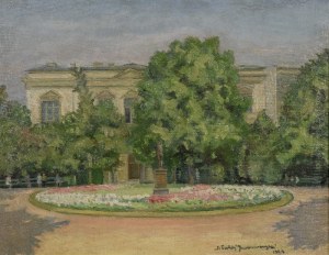 Błażej IWANOWSKI (1889-1966), Letni dzień w Warszawie, 1964