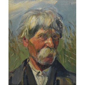 Wlastimil HOFMAN (1881-1970), Portret chłopa, ok. 1905