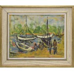 Nathan GUTMAN (1898-1987), Nad brzegiem, przed 1969