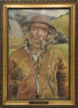 Stanisław GÓRSKI (1887-1955), Góral z fajką
