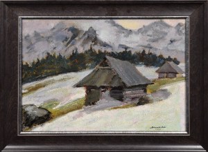 Aleksander BOBA (1899-1944), Na Hali Gąsienicowej, 1937
